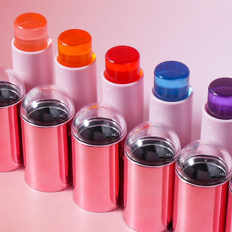 6 màu Thấp MOQ Jelly Blush Lip & Cheek Tint Nước làm mát Sữa Blush Jelly Tint Lip Cheek Blush Stick Jelly