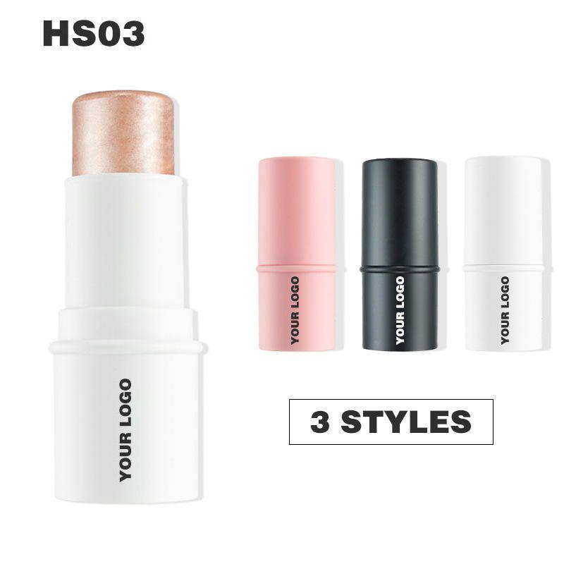 logo Mỹ phẩm Kem che khuyết điểm mặt Bronzer Kem nền lung linh Highlighter Contour Stick