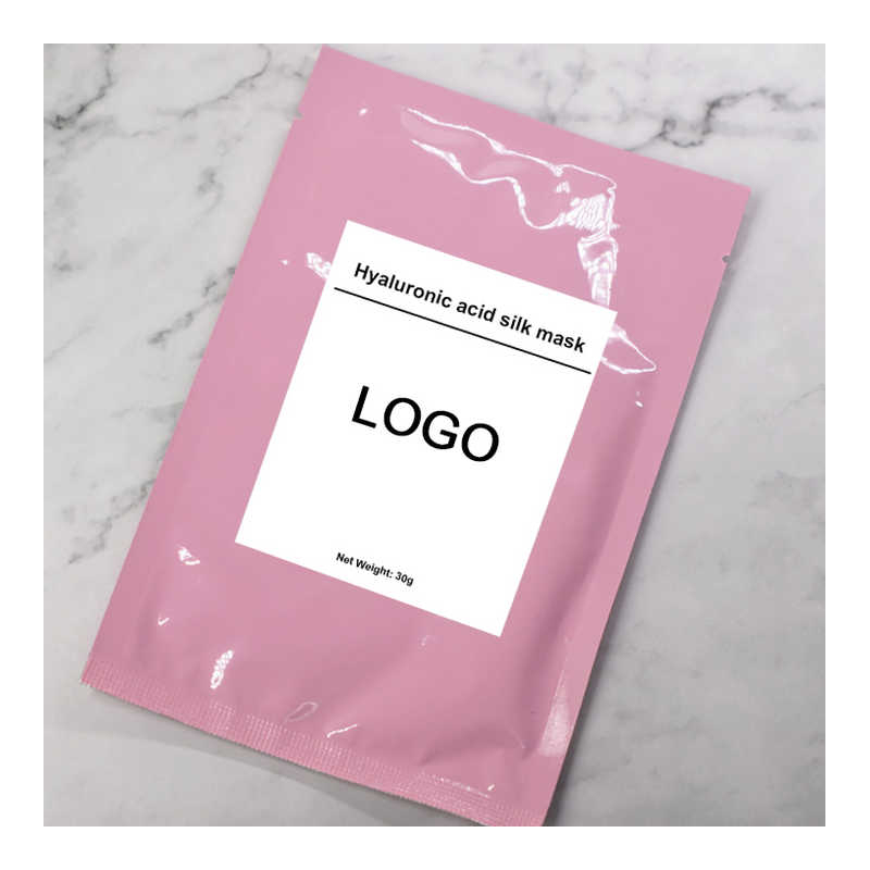35g Mặt nạ dưỡng ẩm hữu cơ Hyaluronic Acid Silk Face Mask