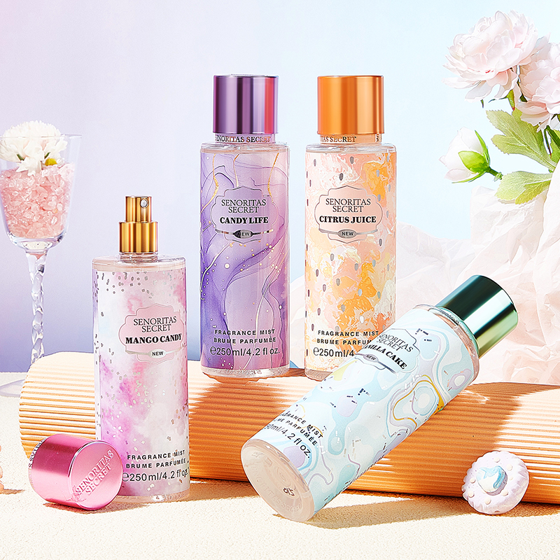 250ml Xịt thơm toàn thân hương thơm lâu dài dành cho nữ Nước hoa xịt toàn thân