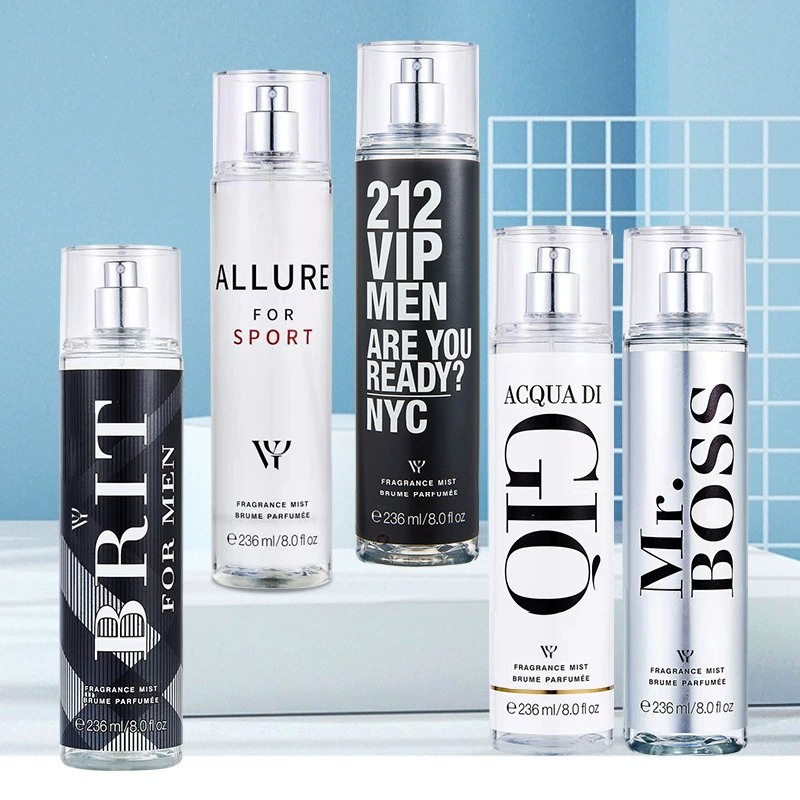 Xịt Thơm Toàn Thân Body Mist 236Ml Nước Hoa Xịt Thơm Toàn Thân Hương Thơm Hương Thơm Lâu Dài Cho Nam