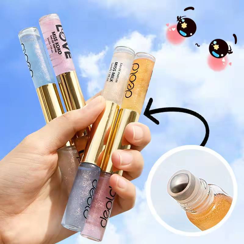 5ML*2 Nước hoa Rollerball Nước hoa dành cho sinh viên Nước hoa có mùi thơm lâu dài Mẫu nước hoa có mùi thơm lâu