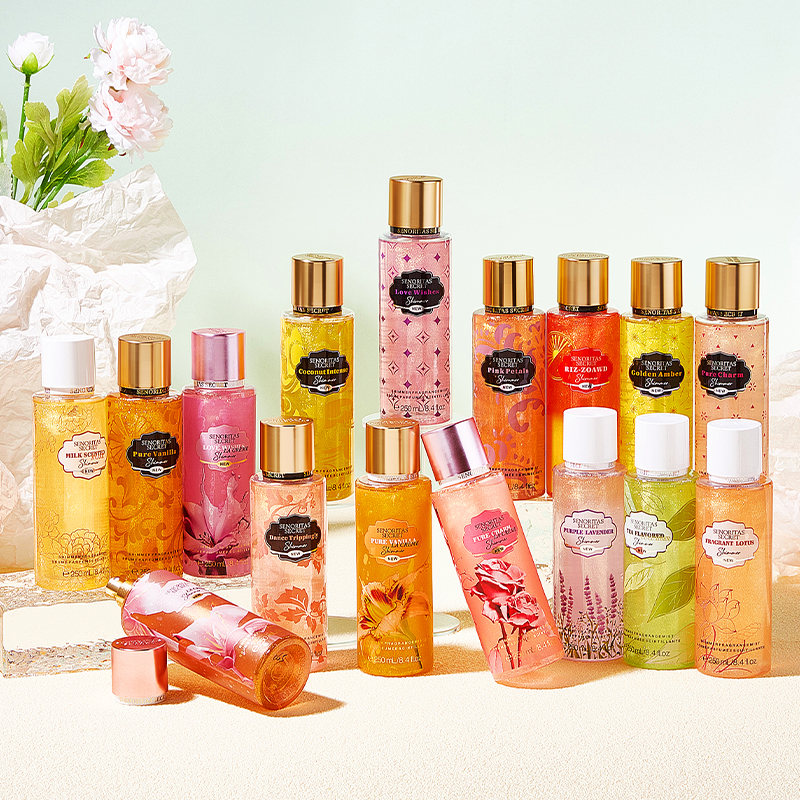 Xịt Toàn Thân 250Ml Nước Hoa Long Lanh Lung Linh Xịt Hương Hoa Fine Mist Body Splash Mist dành cho Nữ