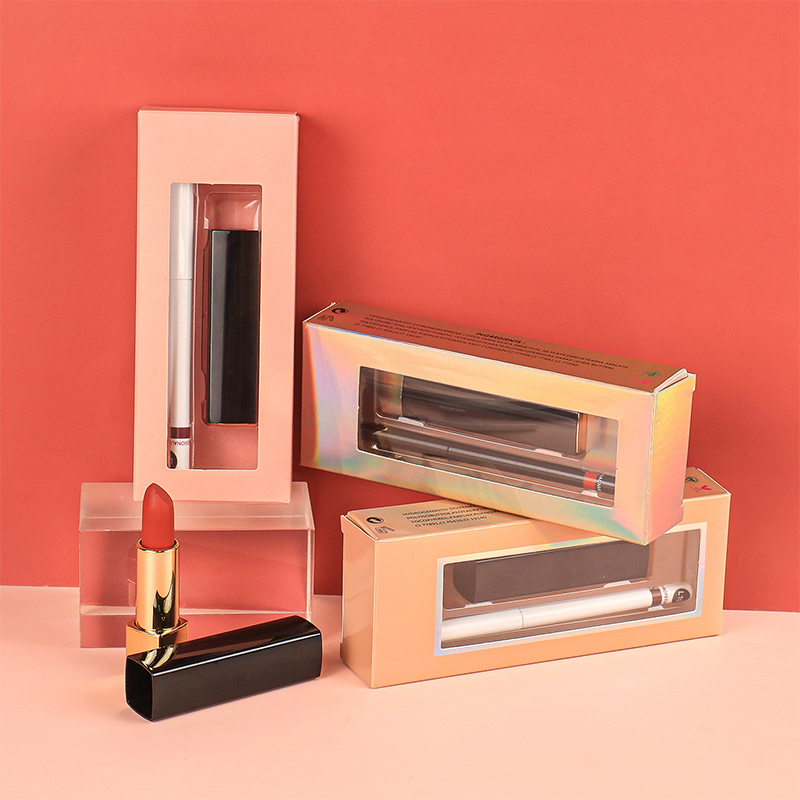 Không có Logo Vegan Lipstick Matte Velvet Lipstick Bao bì Bộ son môi lâu trôi Lipliner Kit