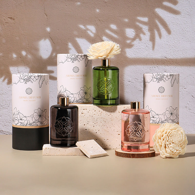 150ml Bộ khuếch tán tinh dầu không cháy trong nhà hương thơm mây hoa lỏng hương liệu đồ trang trí hương liệu