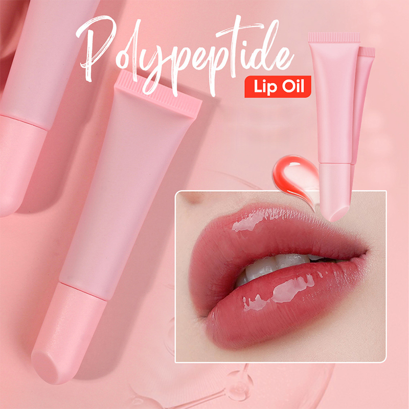 Hydrating Glossy Không thấm nước Dưỡng ẩm Juicy Lip Balm Tint Shea Butter Lipgloss Peptides Lip Tint