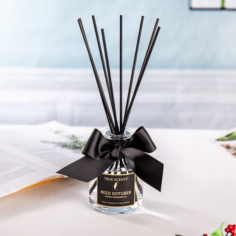 220ml Hot Popular High-end 220ml No Fire Aromatherapy Reed Diffuser Trong suốt với mùi hương có thể thay đổi